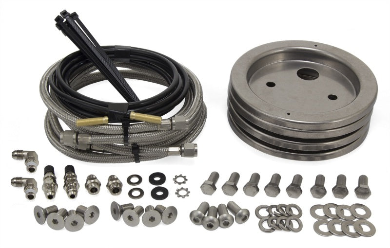Air Lift Loadlifter 5000 Ultimate Plus Complete Stainless Steel Air Lines Upgrade Kit (Inc 4 Plates) - alf52301