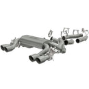 MagnaFlow Touring Series SS Cat-Back Exhaust Titanium Coated Quad Split Rear Exit 2015 BMW M3/M4 3.0 - mag19175