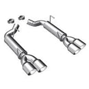 MagnaFlow 10 Ford Mustang GT V8 4.6L Dual Split Rear Exit Stainless Cat Back Perf Exhaust - mag15075