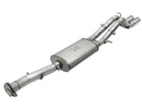 aFe Power MACHForce XP Exhaust System Cat-Back 409 Stainless Steel 07-08 Hummer H2 V8 6.0L/6.2L - afe49-44049