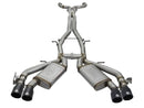 aFe MACHForce XP 3in 304 SS Cat-Back Dual Exhaust w/ Black Tips 16-17 Chevy Camaro SS V8-6.2L - afe49-34069-B