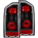 ANZO 1988-1998 Suzuki Vitara Taillights Black - anz211134