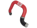 aFe BladeRunner 2.5in Red IC Tube Hot Side w/ Coupling & Clamp Kit 2016 GM Colorado/Canyon 2.8L - afe46-20268-R