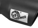 aFe Power Gas Exhaust Tip Black- 3 in In x 4.5 out X 9 in Long Bolt On (Black) - afe49T30451-B09