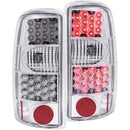 ANZO 2000-2006 Chevrolet Suburban LED Taillights Chrome - anz311002