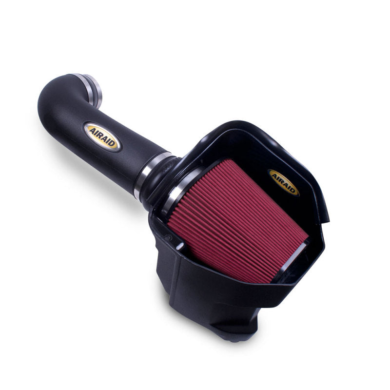 Airaid 11-14 Dodge Charger/Challenger MXP Intake System w/ Tube (Dry / Red Media) - air351-318