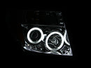 ANZO 2005-2008 Nissan Frontier Projector Headlights w/ Halo Chrome - anz111112