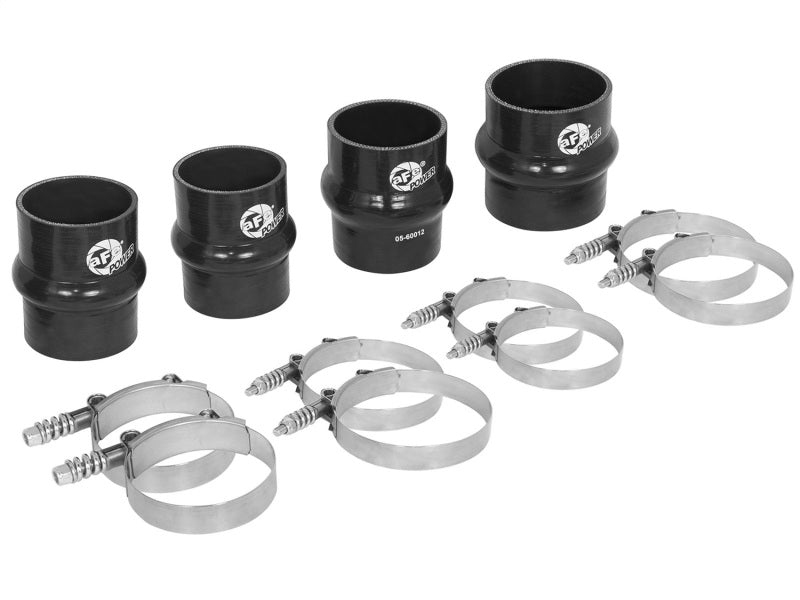 aFe BladeRunner Couplings & Clamps Replacement OE Intercooler & aFe Tubes Kit 10-12 Dodge Ram 6.7L - afe46-20080AS