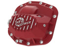 aFe Pro Series Front Differential Cover Red 2018+ Jeep Wrangler (JL) V6 3.6L (Dana M186) - afe46-71010R