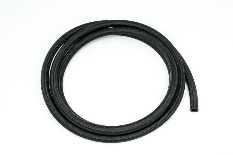 DeatschWerks 8AN Black Nylon Braided CPE Hose 10 Feet - dw6-02-0816-10