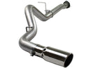 aFe MACHForce XP 4in DPF-Back SS Exhaust 5/07-10 GM Diesel Trucks V8-6.6L (td) LMM - afe49-44004