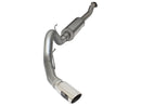 aFe MACHForce XP SS Exhaust 4in Cat-Back w/ Polish Tip 2015 Ford F-150 EcoBoost V6 2.7/3.5Ltt - afe49-43069-P