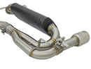 aFe MACHForce XP Exhausts Axle-Back 12-15 BMW 335i 3.0T (SS w/Polished Tips) - afe49-36336-P