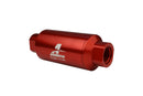 Aeromotive In-Line Filter - AN-10 size - 40 Micron SS Element - Red Anodize Finish - aer12335
