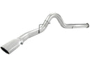 aFe Atlas 5in DPF-Back Aluminized Steel Exh Sys, Ford Diesel Trucks 11-14 v8-6.7L (td) Polished tip - afe49-03055-P