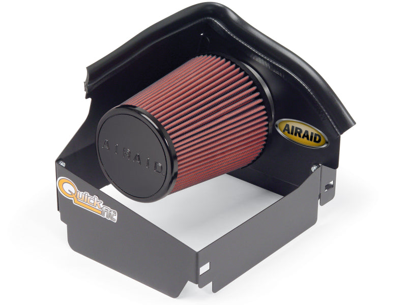 Airaid 05-10 Jeep Grand Cherokee 5.7L / 06-10 SRT8 CAD Intake System w/o Tube (Oiled / Red Media) - air310-170