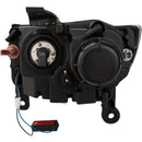 ANZO 2014-2015 Jeep Grand Cherokee Projector Headlights w/ Plank Style Design Chrome - anz111328