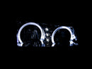 ANZO 2003-2006 Chevrolet Silverado 1500 Crystal Headlights w/ Halo Black - anz111212