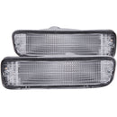 ANZO 1995-1997 Toyota Tacoma Euro Parking Lights Chrome - anz511018