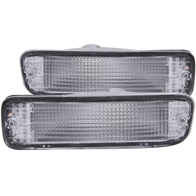 ANZO 1995-1997 Toyota Tacoma Euro Parking Lights Chrome - anz511018
