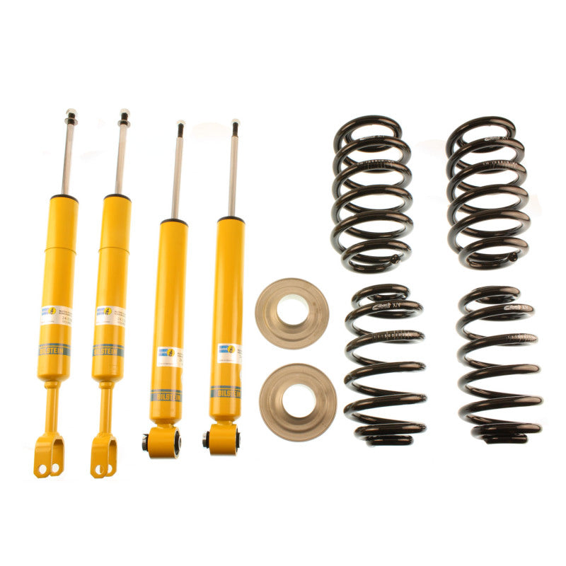 Bilstein B12 2003 Audi A4 Quattro Base Front and Rear Complete Suspension Kit - bil46-188502