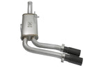 aFe Rebel Series CB Middle-Side Exit SS Exhaust w/ Black Tips 09-16 GM Silverado/Sierra V6/V8 - afe49-44070-B