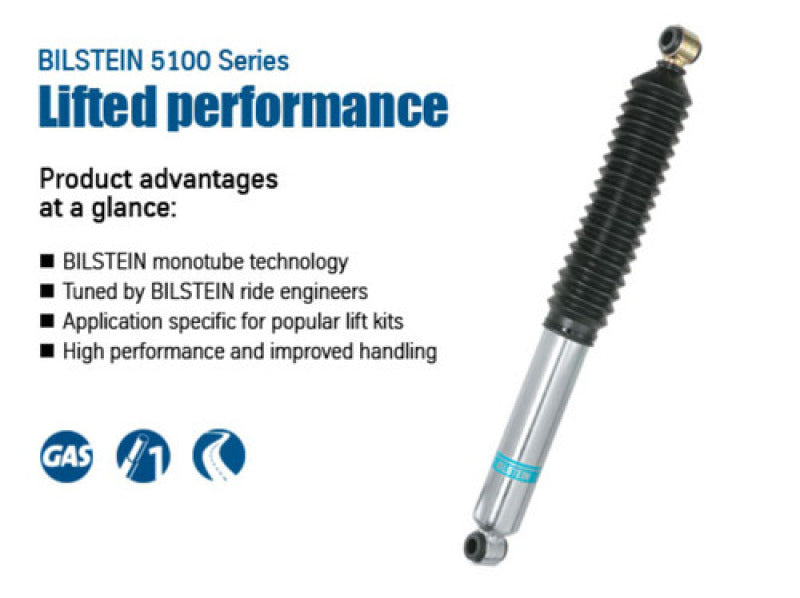 Bilstein B8 5100 Series 15-16 Ford F-150 Front 46mm Monotube Shock Absorber - bil24-253222