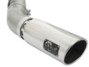 aFe ATLAS 5in DPF-Back Aluminized Steel Exhaust System w/Polished Tips 2017 GM Duramax 6.6L (td) L5P - afe49-04085-P