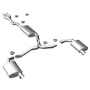 MagnaFlow 11-12 Dodge Charger V6 3.6L Dual Split Rear Exit Stainless Cat-Back Performance Exhaust - mag15492