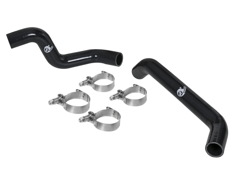 aFe BladeRunner Radiator Hose Kit w/ Black Hoses 07-11 Jeep Wrangler (JK) V6 3.8L - afe46-50004-B