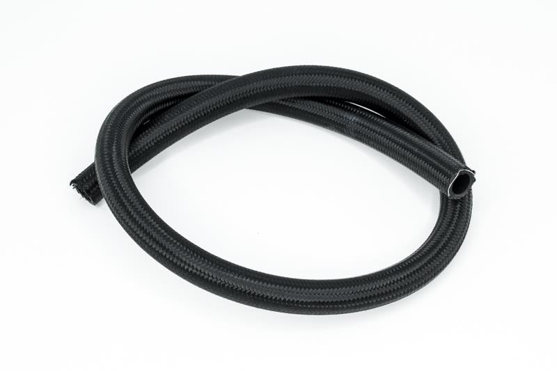 DeatschWerks 10AN Black Nylon Braided CPE Hose 3 Feet - dw6-02-0817-3