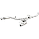MagnaFlow Cat Back, SS, 2.5in, Competition, Dual Split Polish 4.5in Tips 2015 Ford Mustang Ecoboost - mag19191