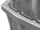 aFe Street Series Engine Oil Pan Raw w/ Machined Fins; 11-17 Ford Powerstroke V8-6.7L (td) - afe46-70320