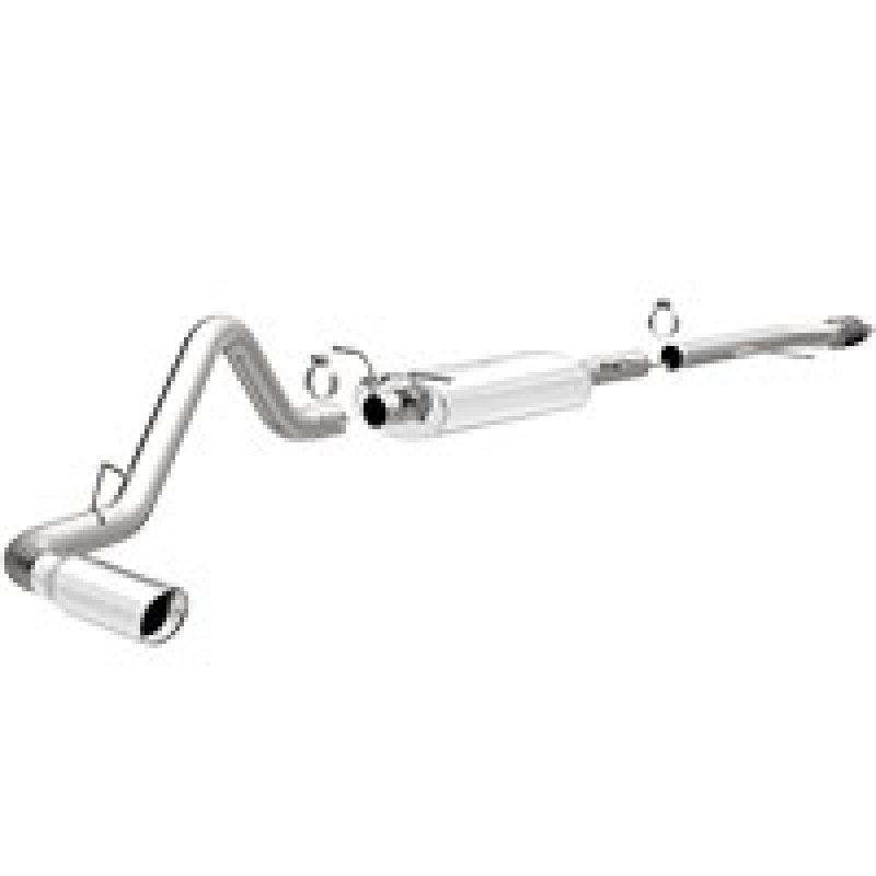 Magnaflow 14 Chevy Silverado V8 5.3L CC/EC Cab Single P/S Rear Exit Stainless Cat Back Perf Exhaust - mag15267