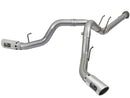 aFe POWER 4in DPF-Back SS Exhaust System 2017 Ford Diesel Trucks V8-6.7L (td) - afe49-43092-P