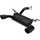 MagnaFlow 2018+ Jeep Wrangler 3.6L Dual Black Tip Axle-Back Exhaust - mag19388