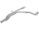 aFe MACHForce XP DPF-Back Exhaust 3in SS w/ 5in Polished Tips 2014 Dodge Ram 1500 V6 3.0L EcoDiesel - afe49-42045-P