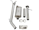 aFe Mach Force-XP Exhaust 3in CB SS 15-17 GM Colorado/Canyon 2.5L/3.6L Side Exit w/ Polished Tip - afe49-44058-P