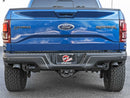 aFe MACH Force-Xp Cat-Back Exhaust w/Dual Hi-Tuck Tips Black 17-18 Ford F-150 Raptor V6-3.5L (tt) - afe49-33095-B