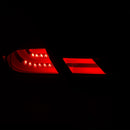 ANZO 2013-2015 Honda Civic LED Taillights Chrome - anz321325