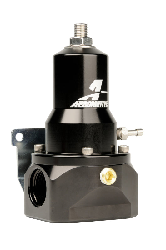 Aeromotive Regulator - 30-120 PSI - .313 Valve - 2x AN-10 Inlets / AN-10 Bypass - aer13134