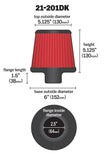 AEM 2.50 inch Short Neck 5 inch Element Filter Replacement - aem21-201DK