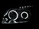 ANZO 2006-2008 Toyota Rav4 Projector Headlights w/ Halo Chrome (CCFL) - anz111121