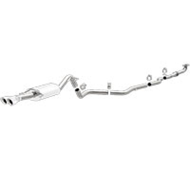 MagnaFlow14 Fiat 500L L4 2.4L Cat-Back Stainless Turbo Charged - mag15312