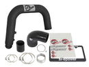 aFe BladeRunner 2.5in Black IC Tube Hot Side w/ Coupling & Clamp Kit 2016 GM Colorado/Canyon 2.8L - afe46-20268-B