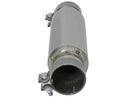 aFe MACH Force-Xp 409 SS Resonator 3in. Inlet/Outlet / 4in. Diameter / 12in. Body / 16in. Length - afe49M10001