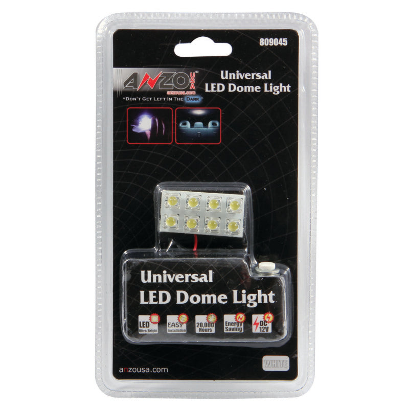 ANZO LED Dome Light Universal LED Dome Light - 8 LED Universal 1.5in x .75in - anz809045