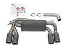 aFe MACHForce XP 3in - 2 1/2in Axle Back 304SS Exhaust w/ Carbon Fiber Tips 16-17 BMW M2 (f87) - afe49-36333-C