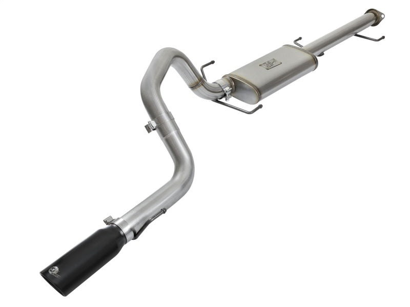 aFe MACH Force Xp 3in SS Cat-Back Single Rear Exit Exhaust w/Black Tips 07-14 Toyota FJ Cruiser - afe49-46028-B