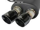 aFe MACH Force-Xp 2-1/2in 304 SS Cat-Back Exhaust w/ Black Tips 05-08 BMW Z4 M Coupe (E86) L6 3.2L - afe49-36339-B